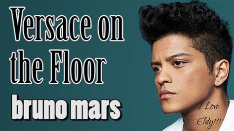 versace video song|Versace song bruno mars.